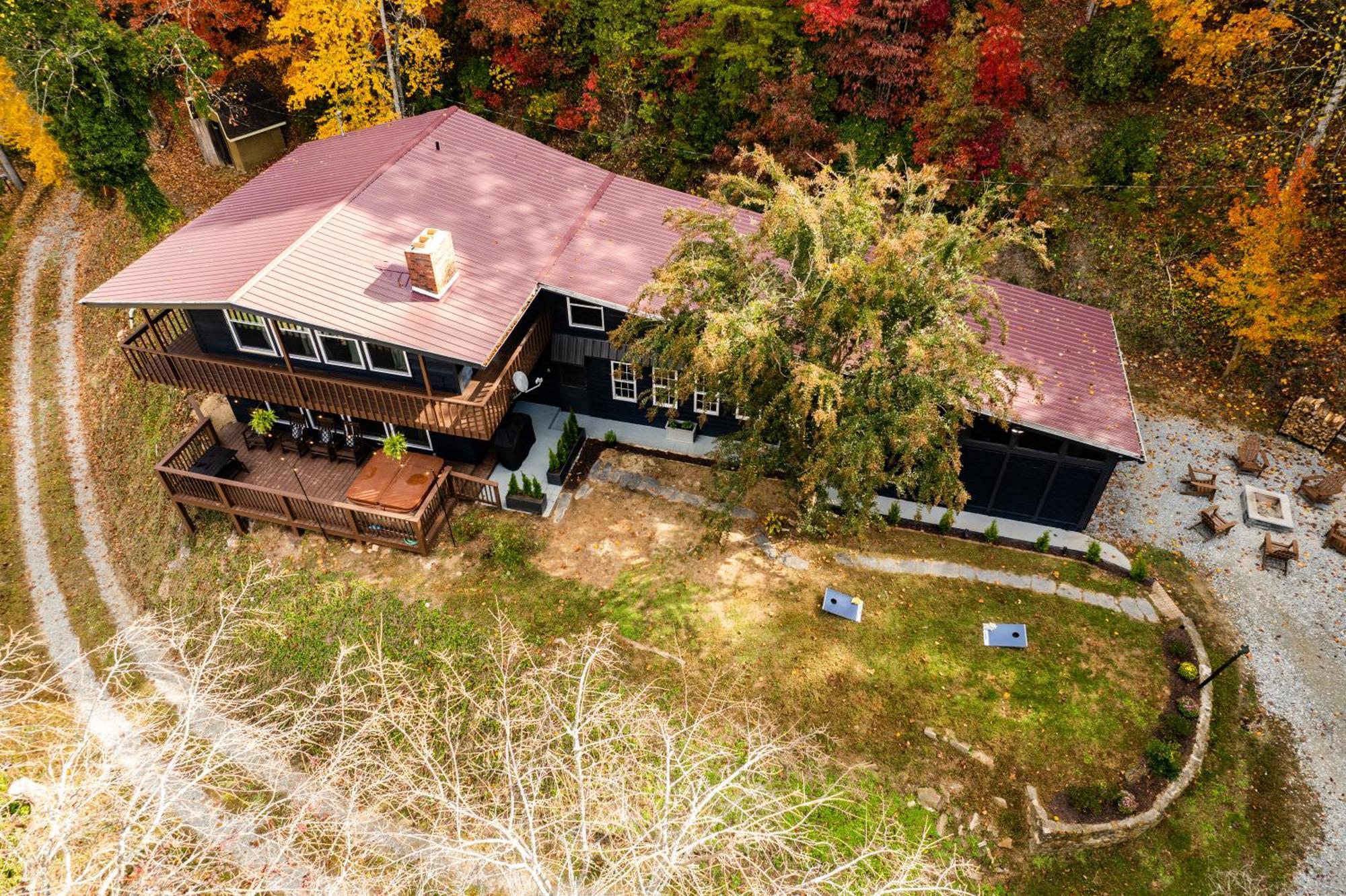 Big Blue Cabins Bryson City Eksteriør billede