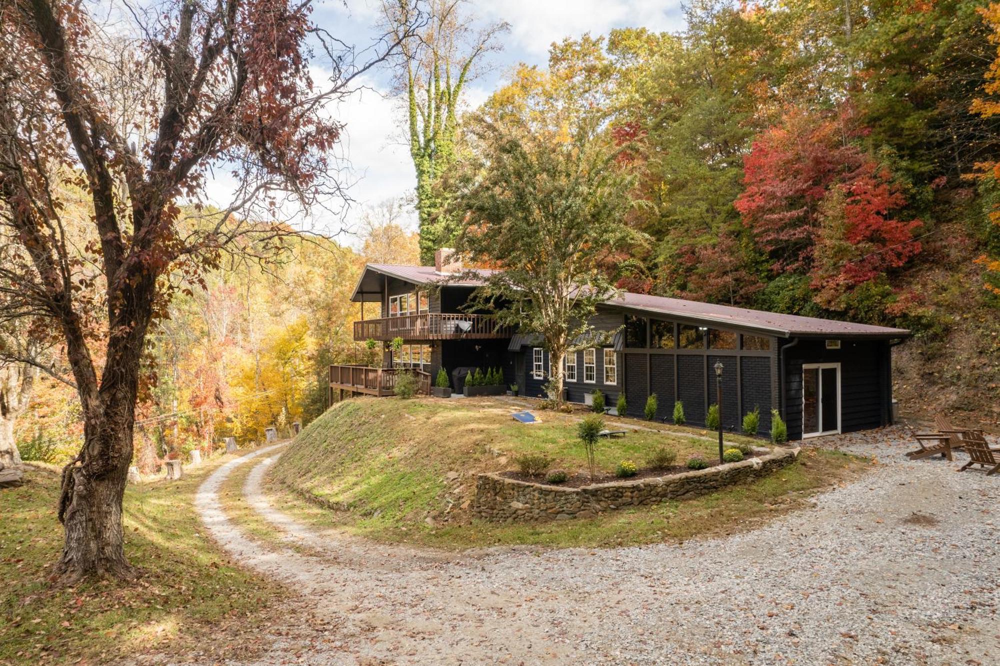 Big Blue Cabins Bryson City Eksteriør billede